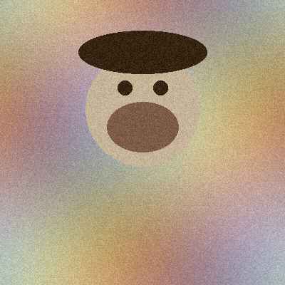 Portrait after CRT Monitor preset